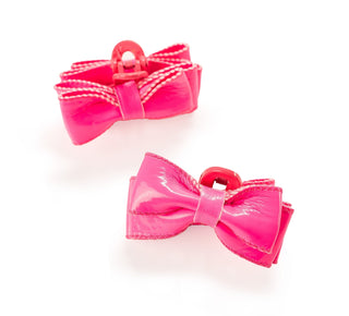 Paige Mini Bow Hair Claw Pair