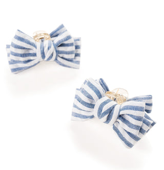 Skylar Mini Bow Hair Claw Pair