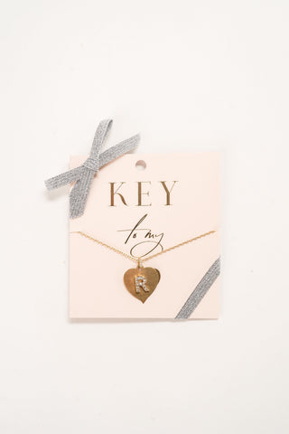Lover Girl Initial Necklace