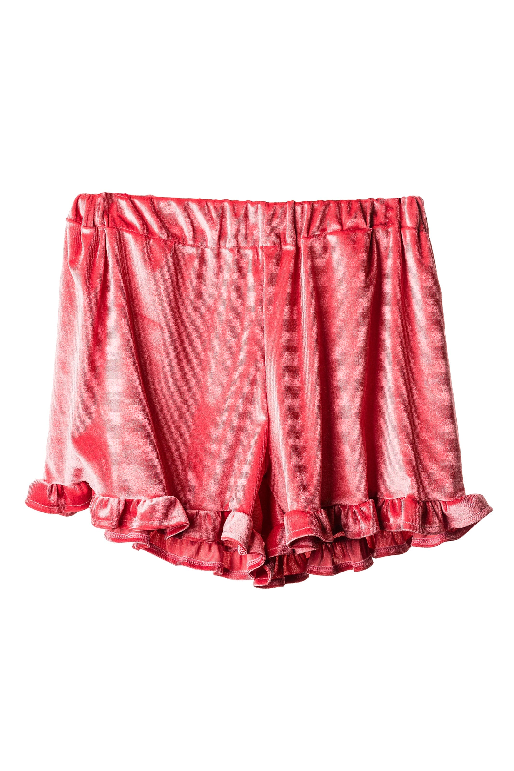 Chloe Velvet Ruffle Short