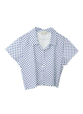 Polka Dot Boxy Top