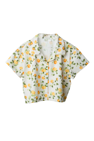 Citrus Boxy Top