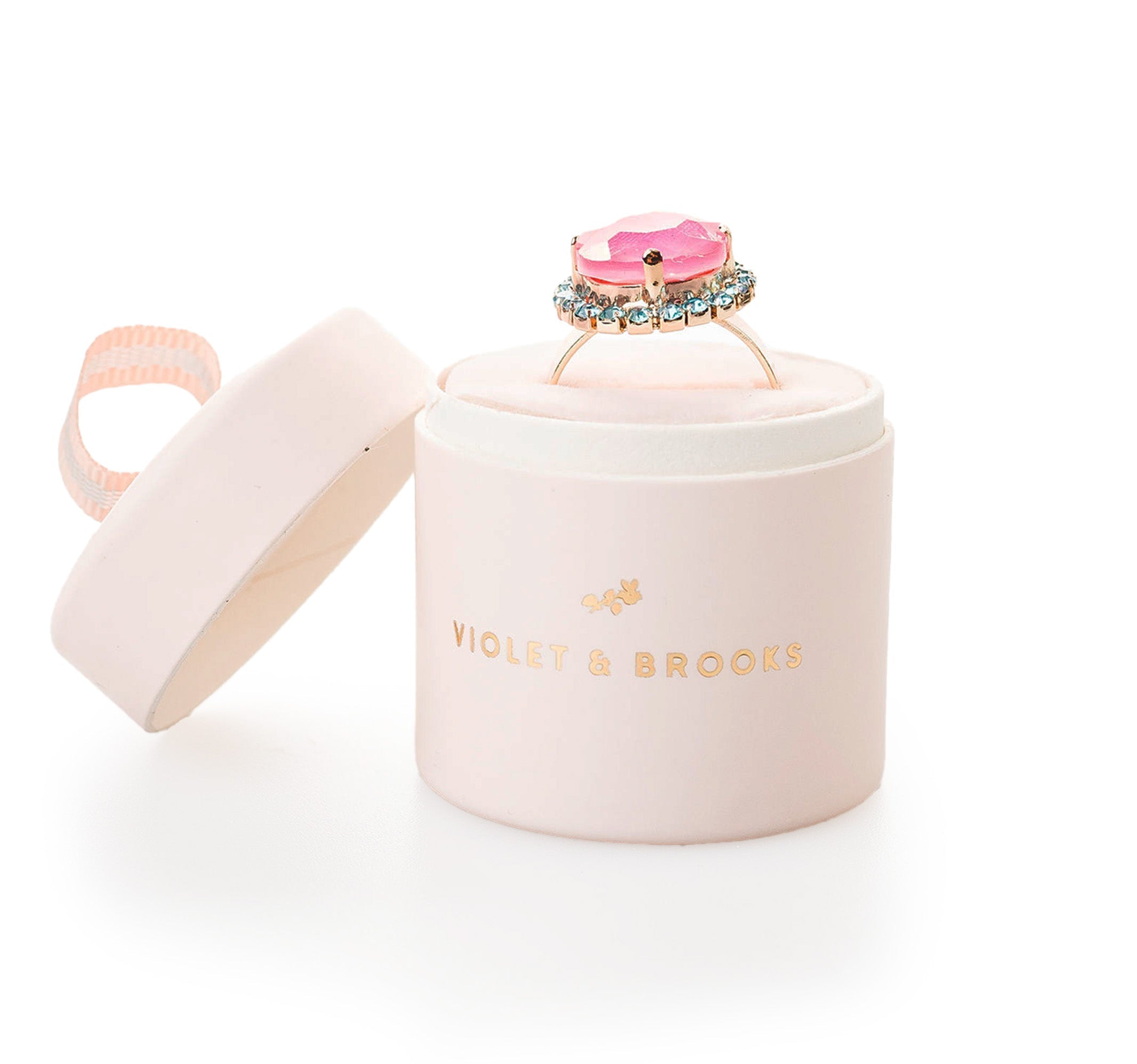 Jayne Crystal Trimmed Ring – VIOLET AND BROOKS