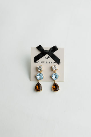 Camille Crystal Drop Earring