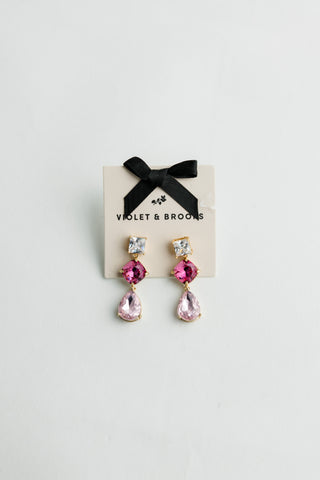 Camille Crystal Drop Earring