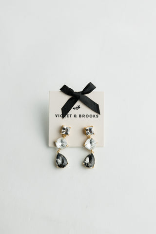 Camille Crystal Drop Earring