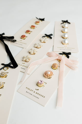 Little Luxuries Button Covers
