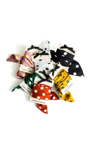 Dot Skinny Scarf
