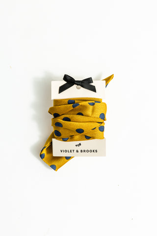 Dot Skinny Scarf