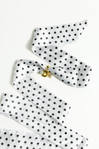 Dot Skinny Scarf