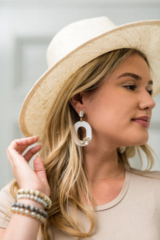 Rebecca Crystal Drop Earring