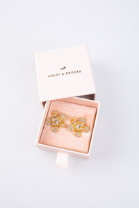 Flower Boxed Earring