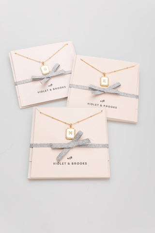 Clara Initial Necklace