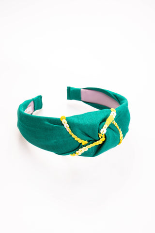 Sequin Knot Headband