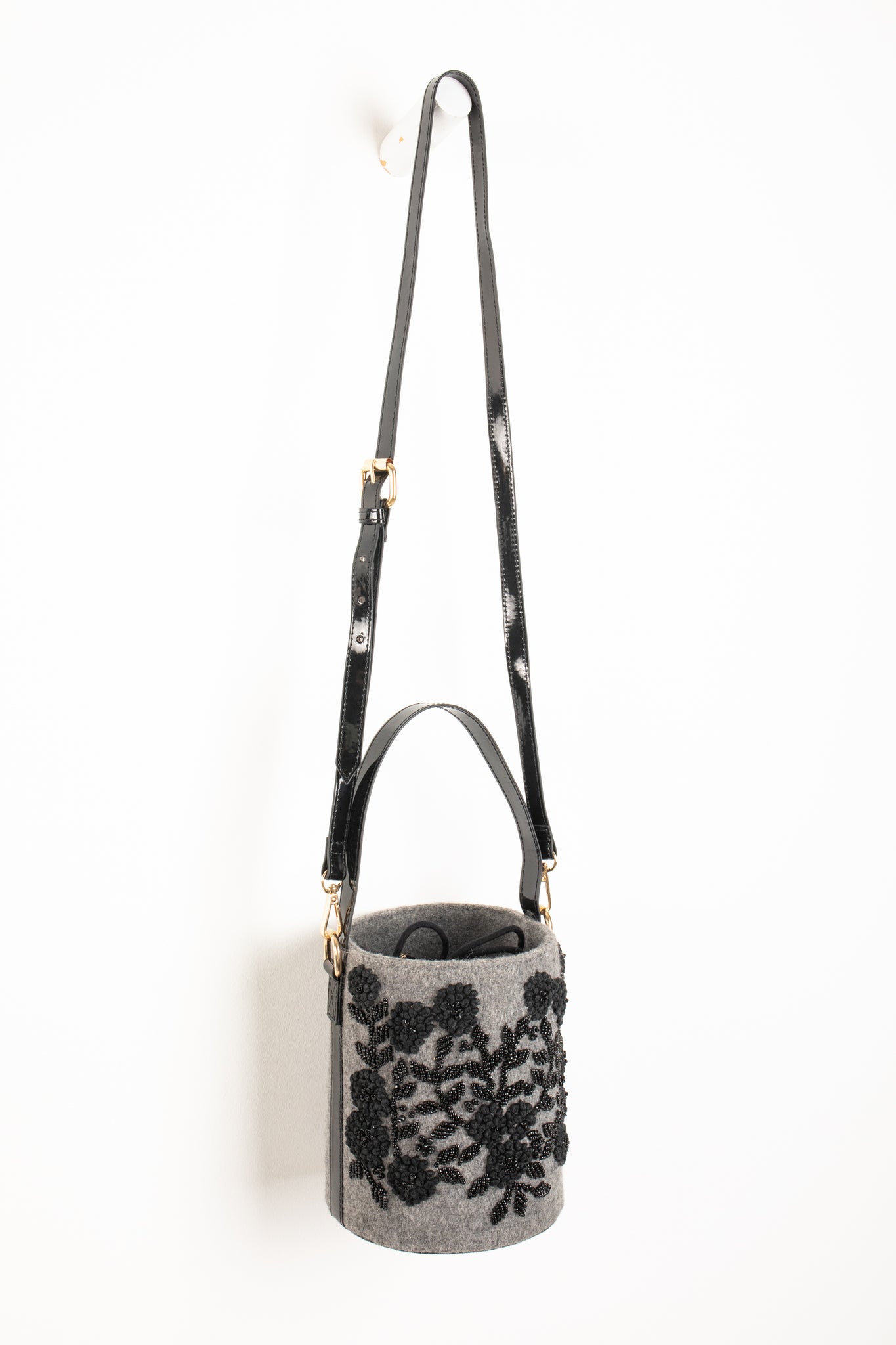 Maisie Wool Bucket Bag