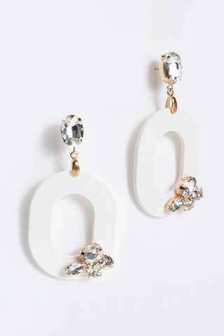 Rebecca Crystal Drop Earring