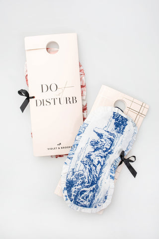 Colette Toile Eye Mask