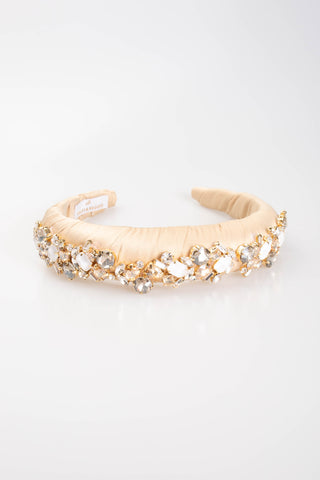 Phoebe Crystal Puff Headband