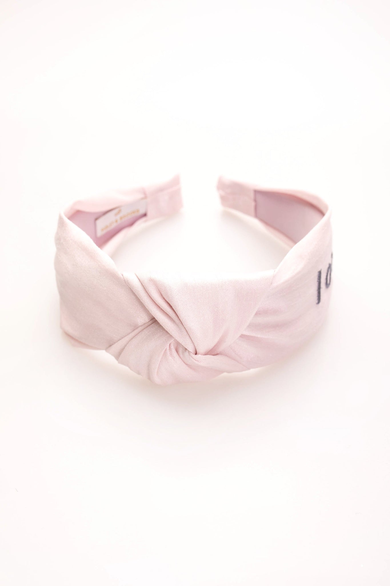 In a Word Silk Embroidered Headband