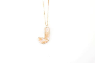 Pearl Initial Necklace