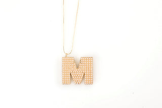 Pearl Initial Necklace