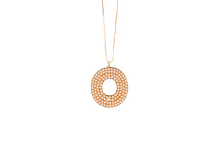 Pearl Initial Necklace